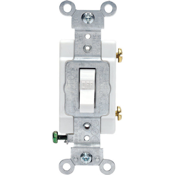 Leviton Switch Comm Sp 20A White CS120-2WS